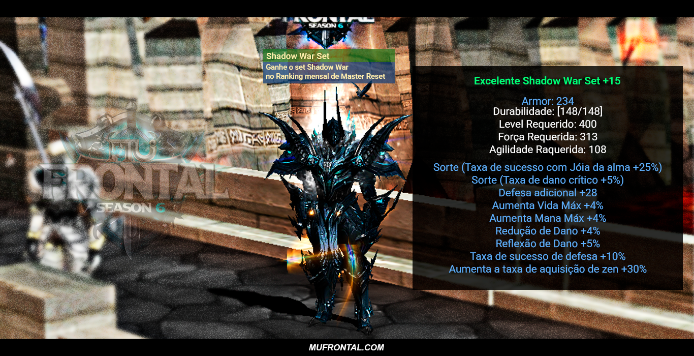 Master Reset e Ranking Mensal